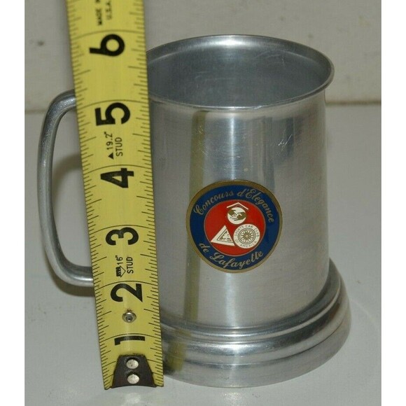 Vintage Metal Sports Car Club of America Concourse de Elegance de Lafayette MUG - Picture 11 of 12